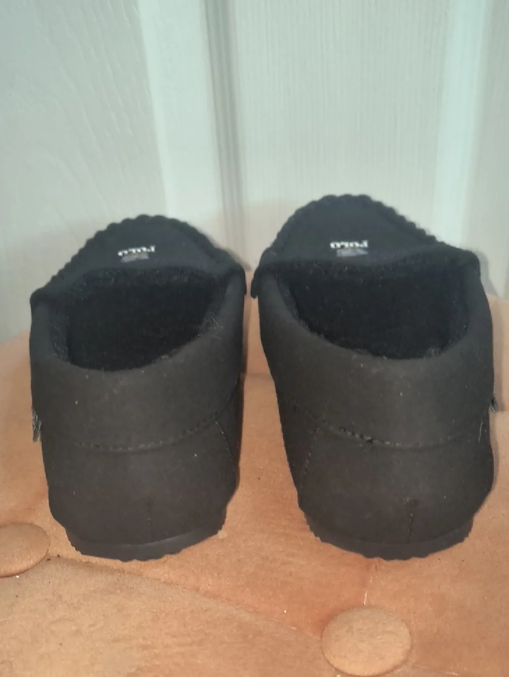 Polo Ralph Lauren Bear Faux-Shearling Slipper Little Boys Size 13 NWOB